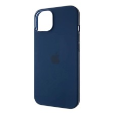 Чохол Apple iPhone 14, Original Soft Case, Storm Blue, MagSafe, Синій