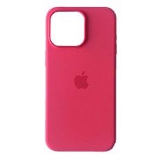 Чохол Apple iPhone 15, Silicone Classic Case, Guava, MagSafe, Червоний