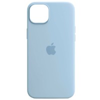 Чохол Apple iPhone 14, Silicone Classic Case, Sky, MagSafe, Блакитний
