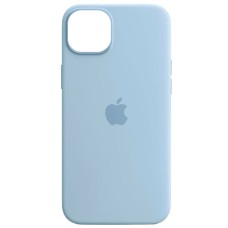 Чохол Apple iPhone 14, Silicone Classic Case, Sky, MagSafe, Блакитний