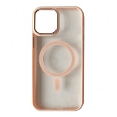 Чохол Apple iPhone 12, iPhone 12 Pro, Cristal Case Guard, Pink Sand, MagSafe, Рожевий