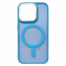Чохол Apple iPhone 12 Pro Max, Space Color Matte, MagSafe, Синій