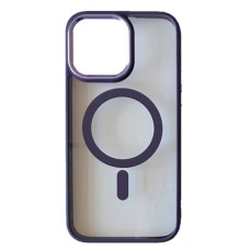 Чохол Apple iPhone 14 Plus, Cristal Case Guard, Deep Purple, MagSafe, Фіолетовий