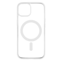 Чохол Apple iPhone 14, Cristal Case Guard, Pink Sand, MagSafe, Рожевий