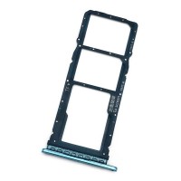 Слот SIM-карты (лоток) Huawei Y7P 2020, с разъемом карты памяти, Синий