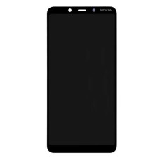 Дисплей Nokia 3.1 Plus Dual Sim, (High quality), з сенсором, без рамки, IPS, Чорний