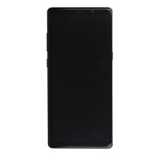 Дисплей Samsung N950 Galaxy Note 8, з сенсором, з рамкою, OLED, Чорний