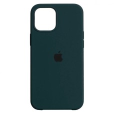 Чохол Apple iPhone 12 Pro, Original Soft Case, Dark Green, Зелений