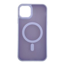 Чохол Apple iPhone 14 Pro Max, Stiff Cover Colorful Matte, Light Violet, MagSafe, Фіолетовий