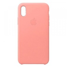 Чохол Apple iPhone X, iPhone XS, Leather Case Color, Soft Pink, Рожевий