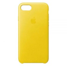 Чохол Apple iPhone 7, iPhone 8, iPhone SE 2020, Leather Case Color, Spring Yellow, Жовтий