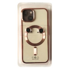 Чохол Apple iPhone 12, PRO Shining Lenses, Rose Gold, Рожевий