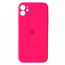 Чохол Apple iPhone 12, Original Soft Case, Rose Red, Рожевий