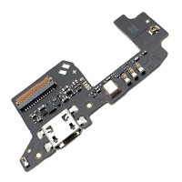 Нижняя плата ZTE Blade A6 Max, с разъемом зарядки и микрофоном