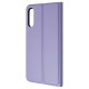 Чехол-книжка Samsung S908 Galaxy S22 Ultra, Fibra Flip, Light Purple, Фиолетовый
