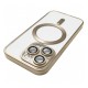 Чехол Apple iPhone 12 Pro, Metallic Full Camera Matte, MagSafe, Золотой