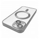 Чохол Apple iPhone 13, Metallic Full Camera Matte, MagSafe, Срібний