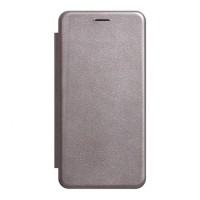 Чехол-книжка Samsung A215 Galaxy A21, Premium Leather, Серый