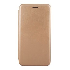 Чохол-книжка Tecno Spark 6 Go, Premium Leather, Золотий