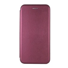 Чохол-книжка Samsung A205 Galaxy A20, A305 Galaxy A30, M107 Galaxy M10s, Premium Leather, Бордовий