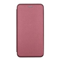 Чехол-книжка Samsung A605 Galaxy A6 Plus, Premium Leather, Бордовый