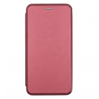 Чехол-книжка Xiaomi Redmi Note 5A, Premium Leather, Бордовый