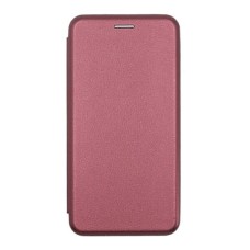 Чохол-книжка Realme C30, Realme C30s, Premium Leather, Бордовий