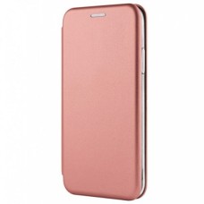 Чохол-книжка Xiaomi Redmi Note 9 Pro, Redmi Note 9 Pro Max, Redmi Note 9S, Premium Leather, Rose Gold, Рожевий