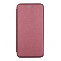 Чехол-книжка Xiaomi Redmi 10C, Premium Leather, Бордовый