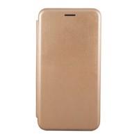 Чехол-книжка Xiaomi Redmi Note 12 5G, Premium Leather, Золотой