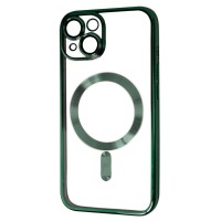 Чохол Apple iPhone 14, FIBRA Chrome, MagSafe, Зелений