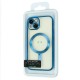 Чехол Apple iPhone 14, FIBRA Chrome, MagSafe, Sierra Blue, Синий