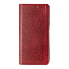 Чохол-книжка Xiaomi Redmi Note 10, Redmi Note 10s, Gelius Book Cover Leather, Червоний