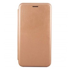 Чохол-книжка Oppo A16 2021, Premium Leather, Золотий