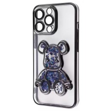 Чохол Apple iPhone 12, Shining Bear, Чорний