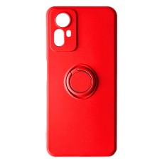 Чохол Xiaomi Redmi Note 12S, Ring Color, Червоний