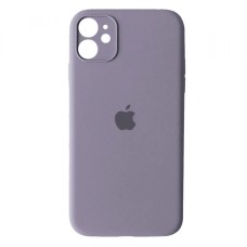 Чохол Apple iPhone 12, Original Soft Case, Lavander Grey, Лавандовий