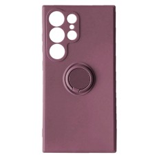 Чохол Samsung S928 Galaxy S24 Ultra, Ring Color, Cherry Purple, Фіолетовий