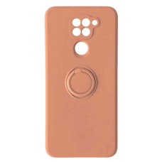 Чохол Xiaomi Redmi Note 9, Ring Color, Pink Sand, Рожевий