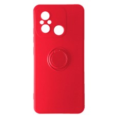 Чохол Xiaomi Redmi 12C, Ring Color, Червоний