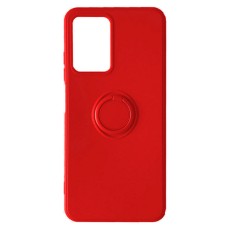 Чохол Xiaomi Redmi 10 5G, Ring Color, Червоний