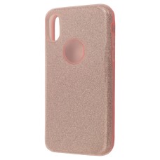 Чохол Apple iPhone X, iPhone XS, Glitter Shine Case, Рожевий