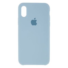 Чохол Apple iPhone X, iPhone XS, Original Soft Case, Sky Blue, Блакитний