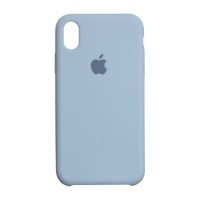 Чехол Apple iPhone XR, Original Soft Case, Sky Blue, Голубой