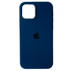 Чохол Apple iPhone 12, iPhone 12 Pro, Original Soft Case, Deep Navy, Синій