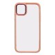 Чехол Apple iPhone 14 Plus, Aluminum Camera Frame, Розовый