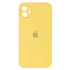 Чохол Apple iPhone 12, Original Soft Case, Canary Yellow, Жовтий