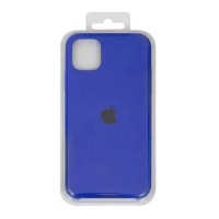 Чехол Apple iPhone 11, Original Soft Case, Shiny Blue, Синий
