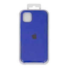 Чохол Apple iPhone 11, Original Soft Case, Shiny Blue, Синій