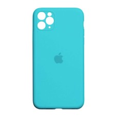 Чохол Apple iPhone 12, iPhone 12 Pro, Original Soft Case, Блакитний